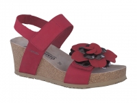 Chaussure mephisto sandales modele luciana rouge